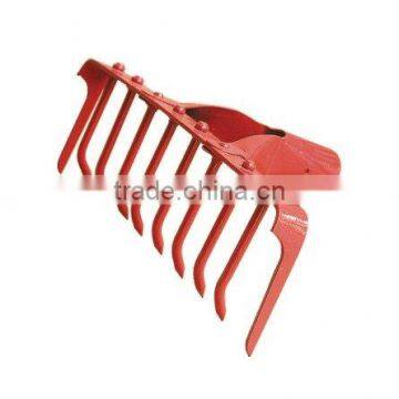 bow rake steel bow rake 10 teeth bow rake