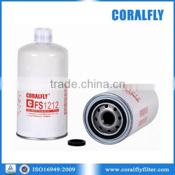 OEM engine parts fuel water separator fuel filter fs1212