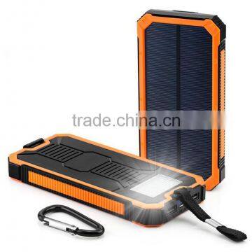 Two Usb Phone Charger 12000mah Solar Bank photo-5