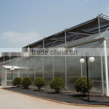 PC board ecological circular arch greenhouse