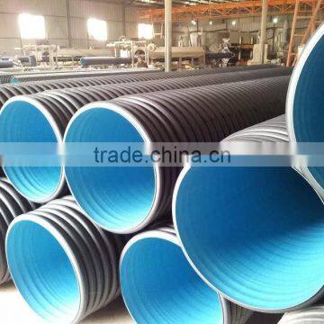 200mm to 800mm Grand Diameter Plastic HDPE Double Wall Corrugated Sewer Drain Pipe photo-4