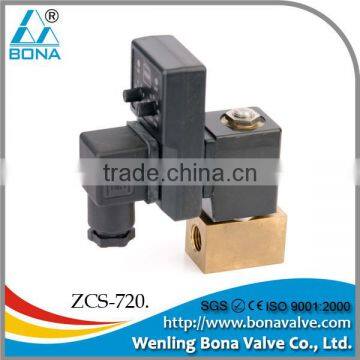 BONA VALVE ZCQ-720 Air Compressor autodrain Solenoid Valve with 220VAC Timer