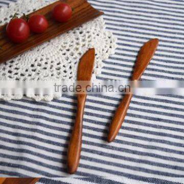 CY195 Dutch Wooden Cutlery Wooden Butter Knife Butter Knife Cheese Smear Jam Cake Knife Bakeware photo-4