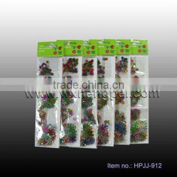Laser Light Golden Color Loose Sequins/ Color Sequins/paillettes