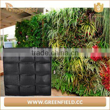 Newest Wall Hanging Planter Vertical Felt Garden Plant Grow Container Bags photo-3