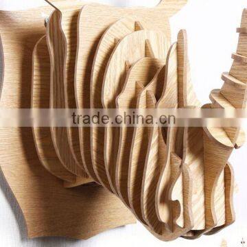 Modern Overmantel Decoration Rhino Head Wall Decor photo-3