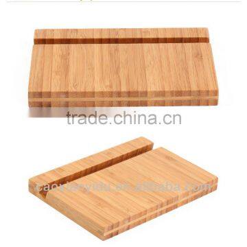 IPAD Wooden Base Small Bracket Mobile Phone Holder Stand Bamboo Wooden Base