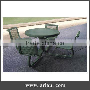 Outdoor Garden Furniture,Round Wrought Iron Table And Chairs