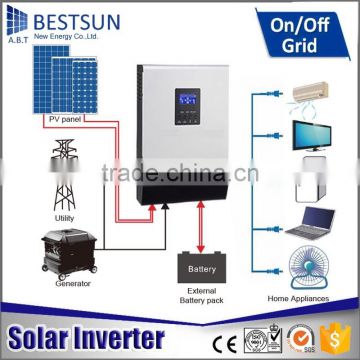 BESTSUNVariable 50hz 22kw ac drive 3 phase frequency inverter VFD motor control 220V to 380v solar charge controller inverter