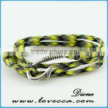 Nautical Bracelet Rope Anchors Bracelet Marine for Men / Women photo-4