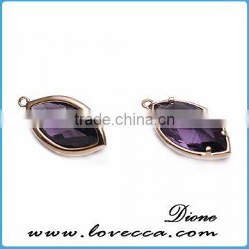 2017 New Natural Semi Precious Stone Necklace Birth Stone Pendants photo-2