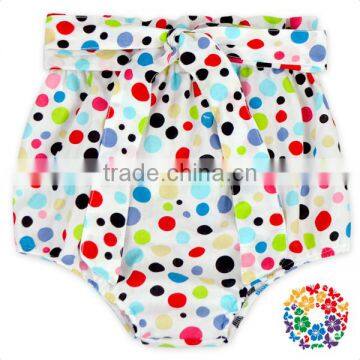 Boutique Infant Toddler Cotton Ruffles Bloomer Newbron Baby Girls Underwear photo-3