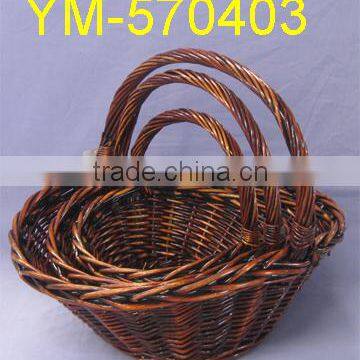 New Design Willow Basket For 2014 Christmas