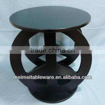 Furnishing Kid's Peace Sign Table, Purple,pink,black,white photo-2