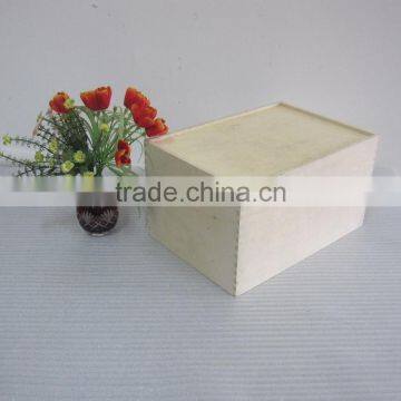 Unfinished Wood Box Without Lid Best Selling Wood Art Craft photo-2