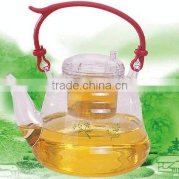 1300ml Glass Teapot glass teapot with infuser ,Promotional Gift