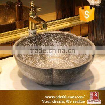 Bathroom Vanities Counter Top Ceramic Sink Wash Basin photo-4