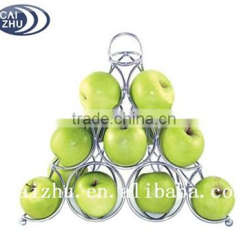 Pyramid Shape Metal Fruit Rack