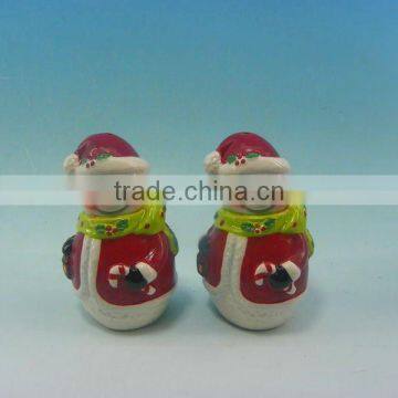 Santa Wedding Ceramic Salt And Pepper Shaker