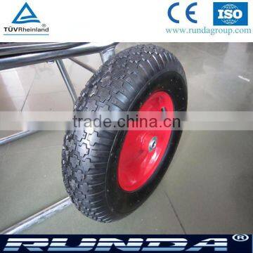 Anti loose air heavy load wheel barrow wheel