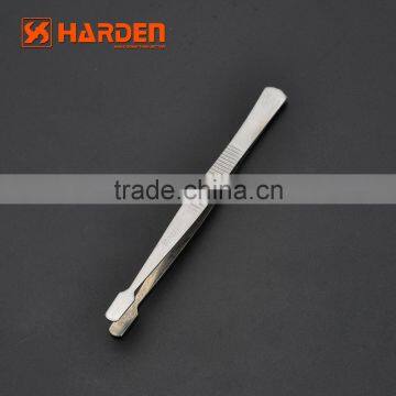 4PCS Stainless Steel Curved Tweezer Set photo-5