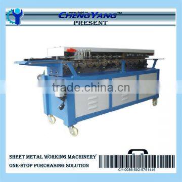 Industrial HVAC Metal Sheet TDF Flange Forming Machine