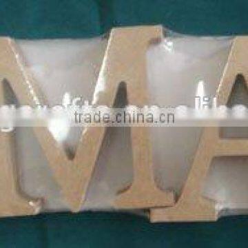 Wooden Crafts Customized MDF Letters English Alphabet photo-2
