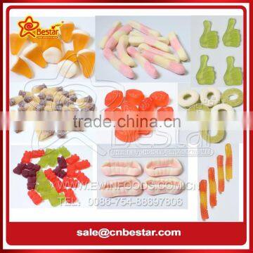 Different Shape Fruity Flavor Soft Gummy Candy