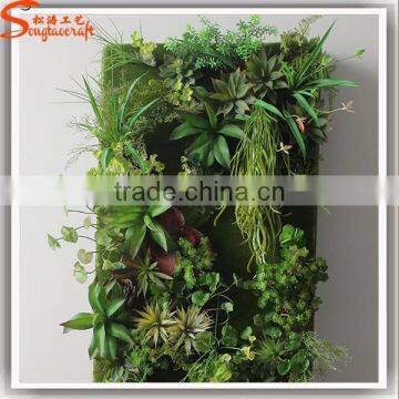 Wholesale Fake Vertical Garden Green Grass Plant Wall Decor for Indoor photo-3