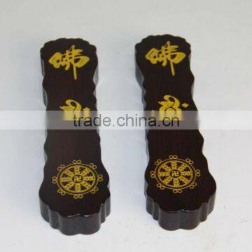 Buddhist product ( wooden paper weight)