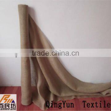 burlap cloth nature color for packing and decor