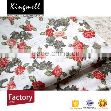 Excellent Digital Printed Custom Design Floral Cotton Fabric photo-2