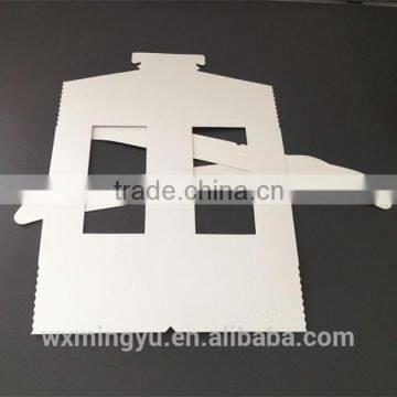 Solid White Cardboard Back Cardboard For Shirt Packaging Accessories