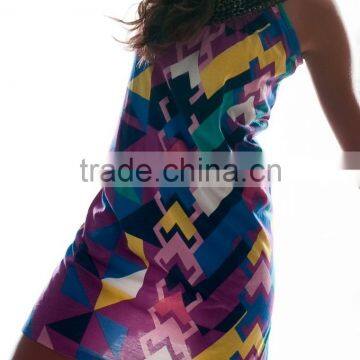 Off Shoulder Sequence Embroidered Summer Dress photo-5