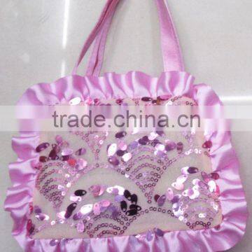 Fashion sequin little girl bag