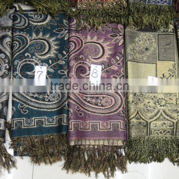 2017 Russian Woman Spring New Hot Designer Jacquard Scarf 100%viscose photo-4