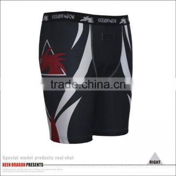 Custom Design Make Your Own Fitness Compression Mma Shorts photo-5