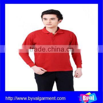 Wholesale Plain Hot Sale Own Design Cotton/polyester Polo Shirts for Man photo-4