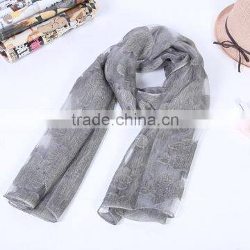 Zm51457a China Supplier Fashion Lady Scarf Neckwear Scarf 2016 Women photo-2