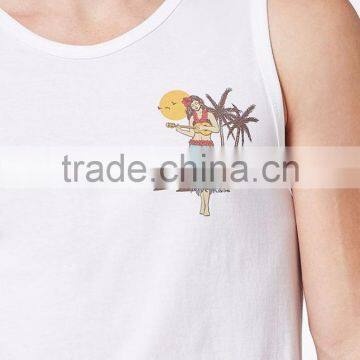 Creative Designed Scoop-neck Men's Tank Tops