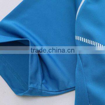 100% Polyester White Wholesale Striped Men Blank t Shirt photo-5