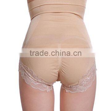 Wanyu High Quality Women Seamless Slimming Shaper Panties With Lace photo-2