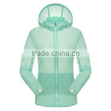 Unsex Summer Wear Sun UV Protective Clothing Thin Shirt Breathable Cool Beach Coat Outdoor Sun-protective Clothing