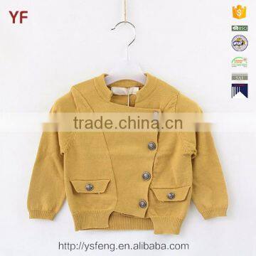 Single Breasted Irregular Boys Fashion Cardigan Sweater