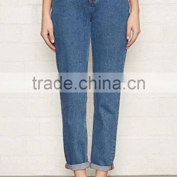 2017 Guangzhou Shandao Clothing Manufacturer Wholesale Autumn Female Latest Design Jeans Pants photo-4