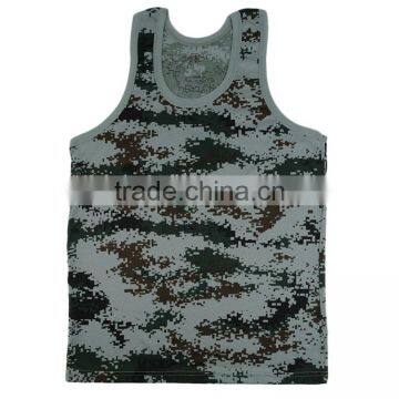 Guangzhou Shandao Factory Low Price Cool Max Unisex Camo Sleeveless Sportswear Miami photo-2