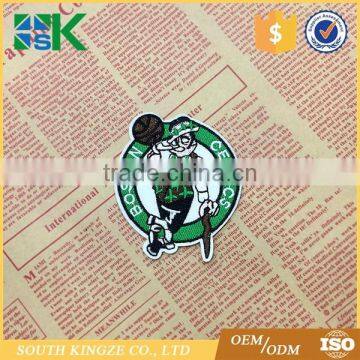 Wholesale Garment Basketball Boy Iron-on Embroidered Patch Emblem Badge photo-2