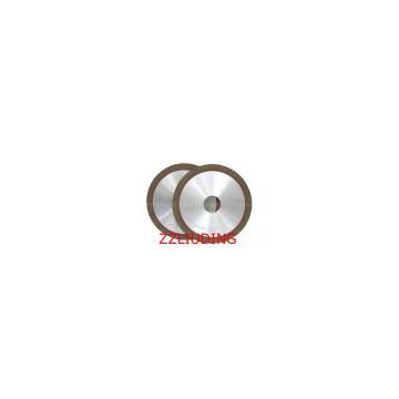 Resin bond diamond grinding wheels for carbide