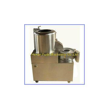 Potato peeling cutting machine