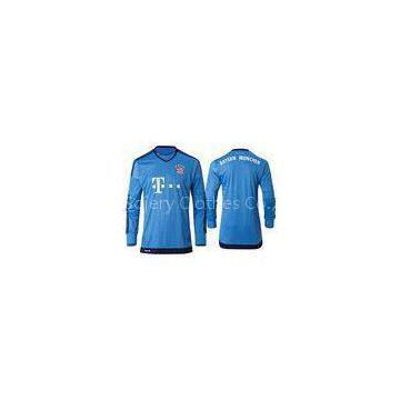 Long Sleeve Soccer Jersey , Long Sleeve Football JerseysNeuer Blue Football Match